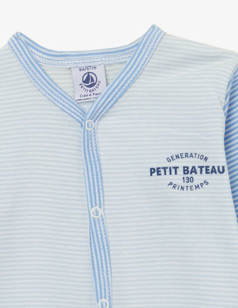 Petit Bateau Tutina pigiama senza piedi dors bien - immagine 3 Petit Bateau Tutina pigiama senza piedi dors bien - immagine 3