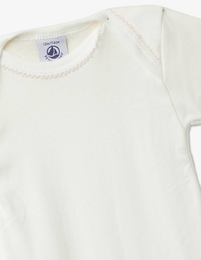 Petit Bateau Set di 3 body in cotone - immagine 4 Petit Bateau Set di 3 body in cotone - immagine 4