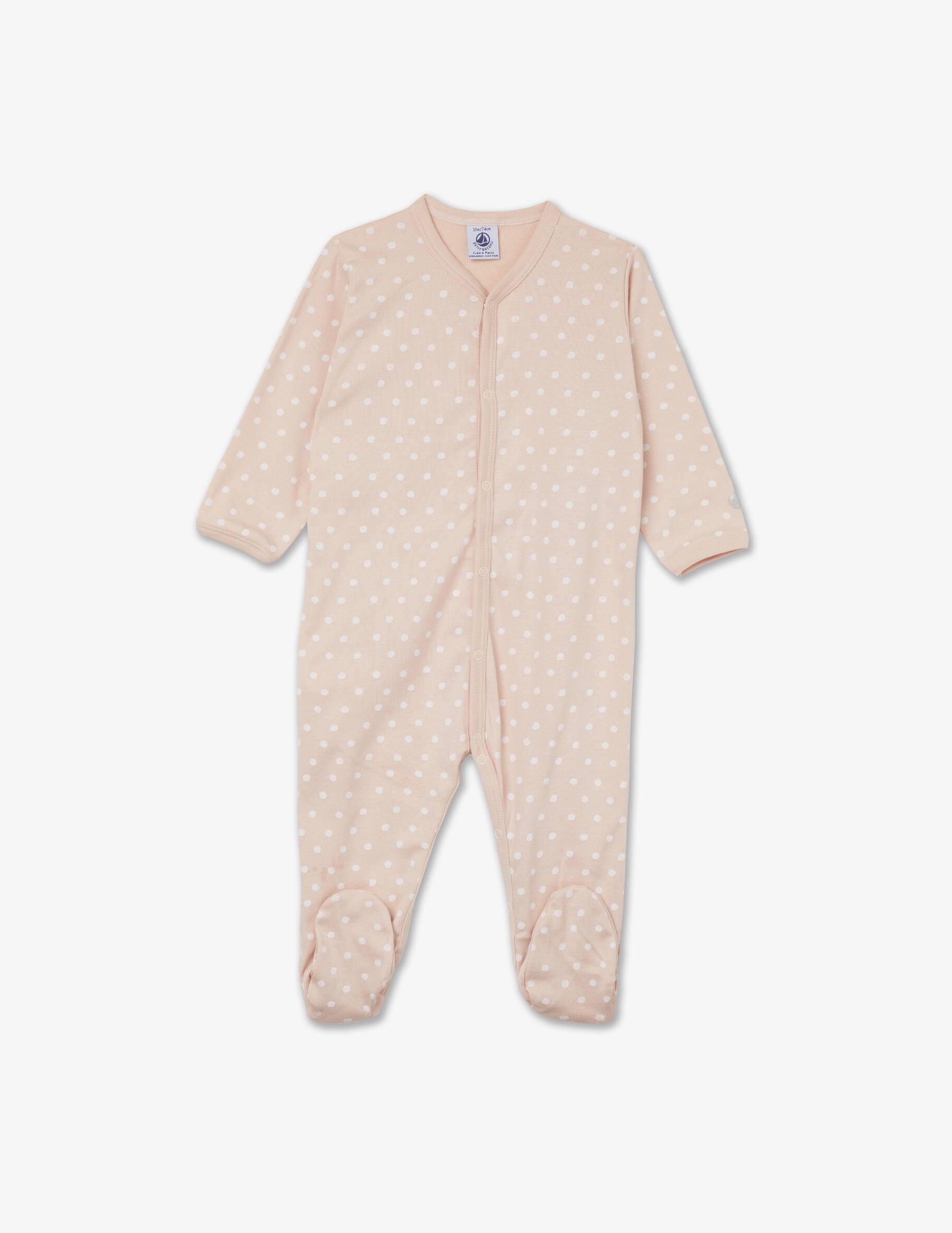 Babypyjama Petit Bateau Dors Bien Y Marshmallow/Smoking Babypyjama Petit Bateau Dors Bien Y Marshmallow/Smoking