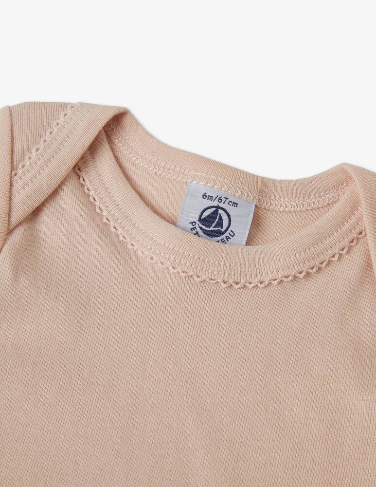 rinascente Petit Bateau Set of 3 cotton bodysuits