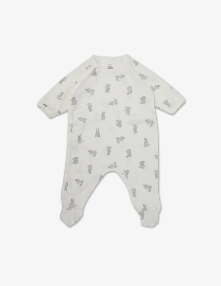 rinascente Petit Bateau Onesie hat and scarf set