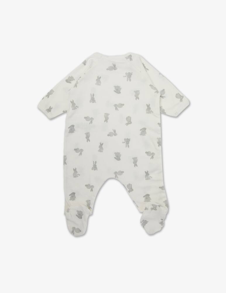 rinascente Petit Bateau Onesie hat and scarf set