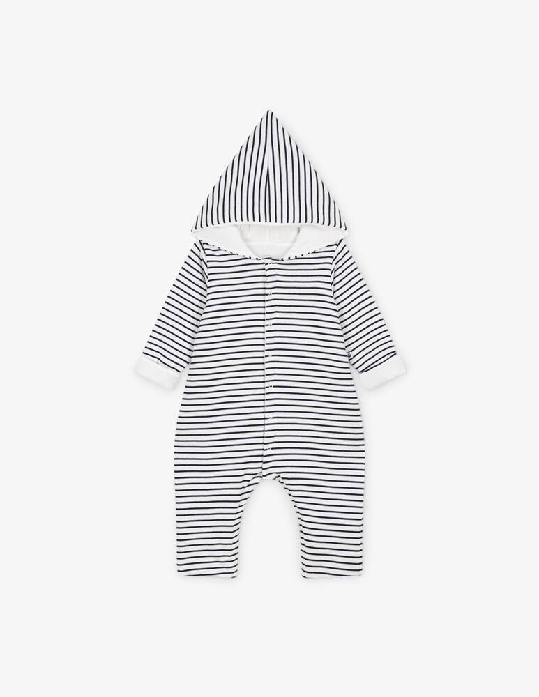 Petit Bateau Tuttina lunga con cappuccio - immagine 1 Petit Bateau Tuttina lunga con cappuccio - immagine 1