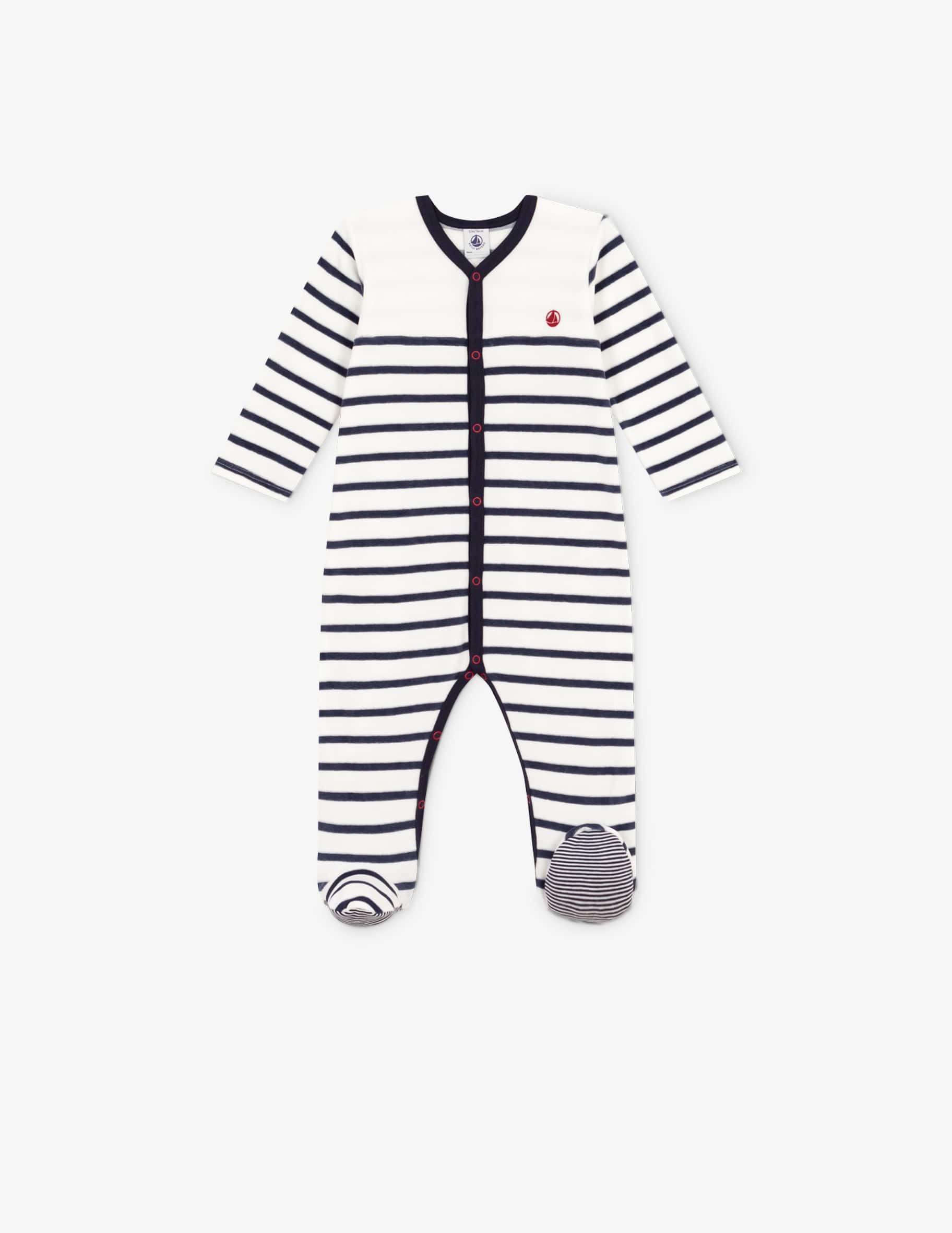 Pigiama Unisex Petit Bateau 'Dormi Bene' - 100% Cotone, Comfortevole Per Bambini, Taglia 24 Mesi - Foto 4