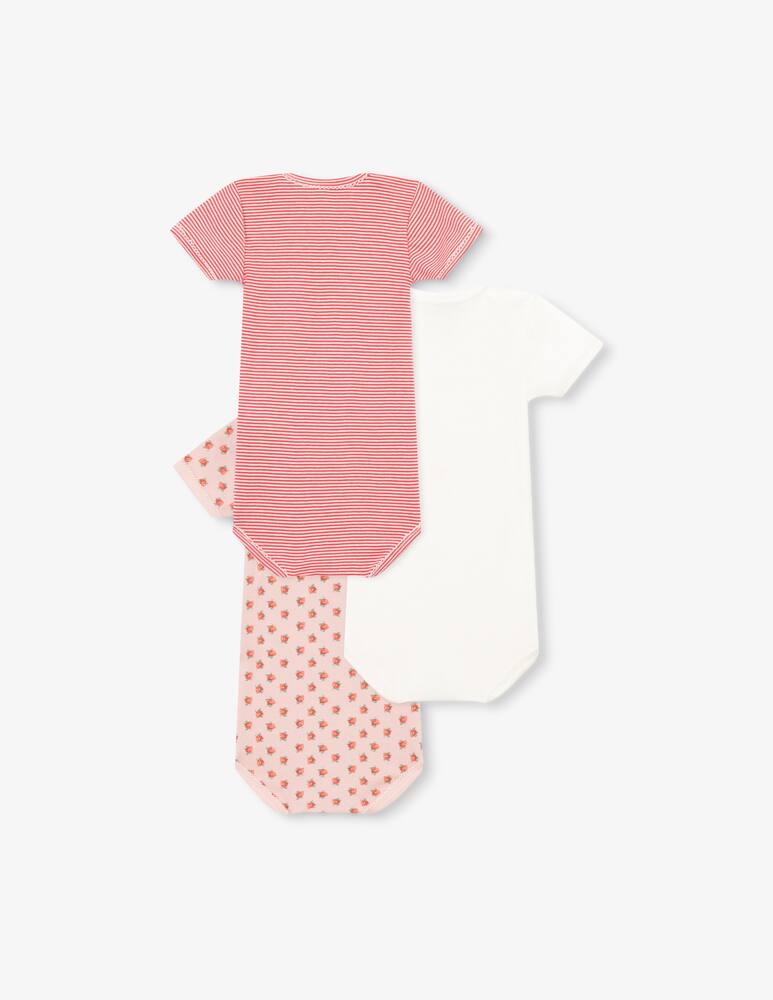 rinascente Petit Bateau 3 body a maniche corte