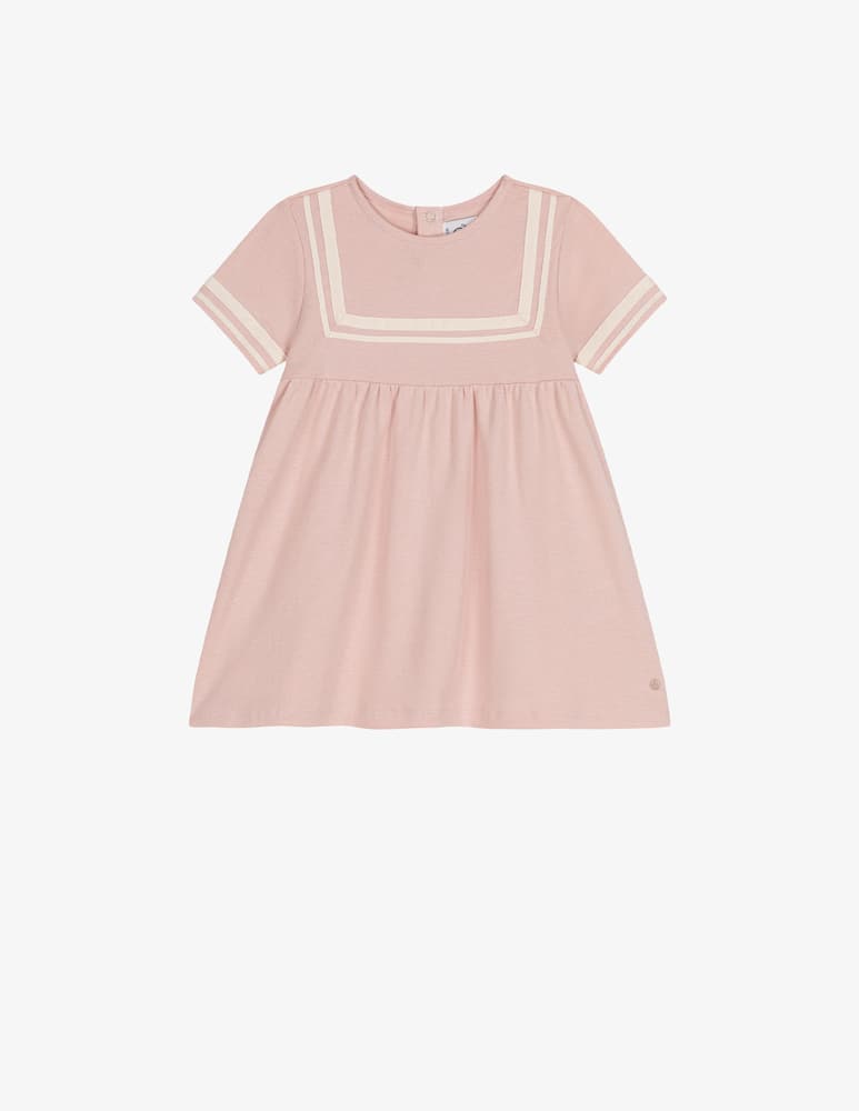 Petit Bateau Abito a manica corta in cotone - immagine 1 Petit Bateau Abito a manica corta in cotone - immagine 1