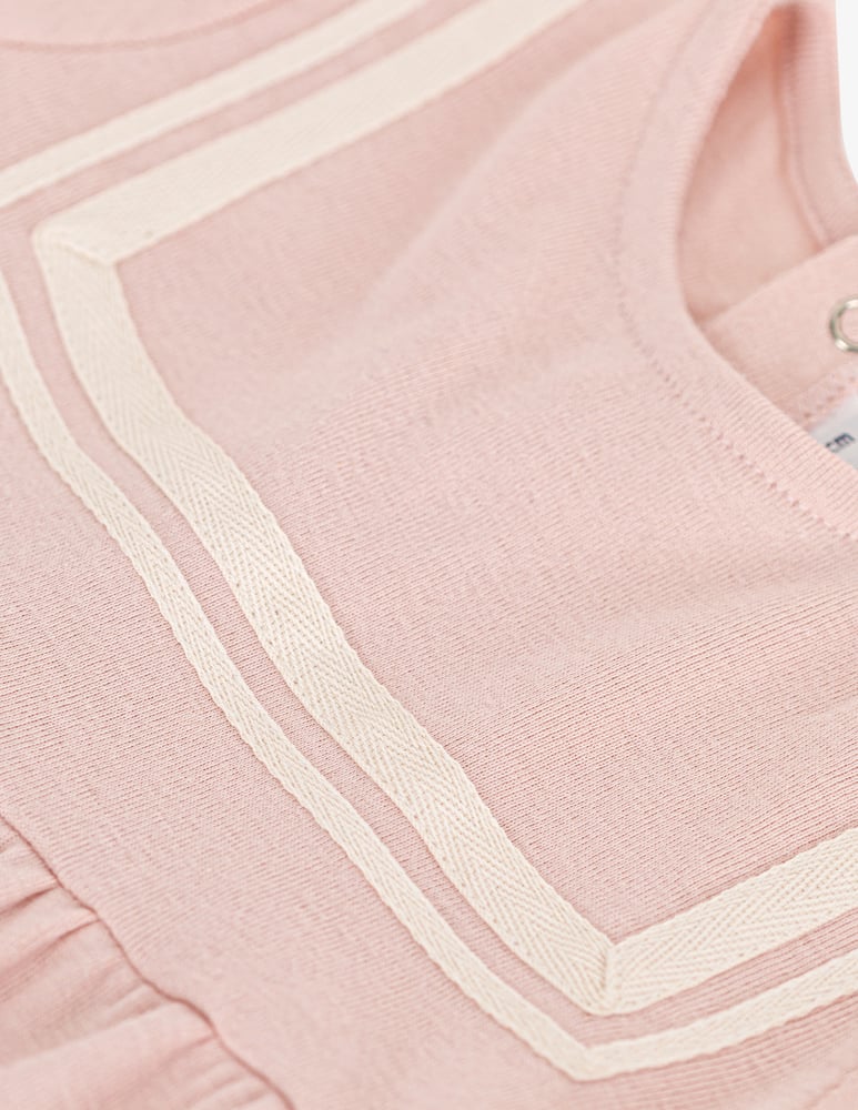 Petit Bateau Abito a manica corta in cotone - immagine 3 Petit Bateau Abito a manica corta in cotone - immagine 3