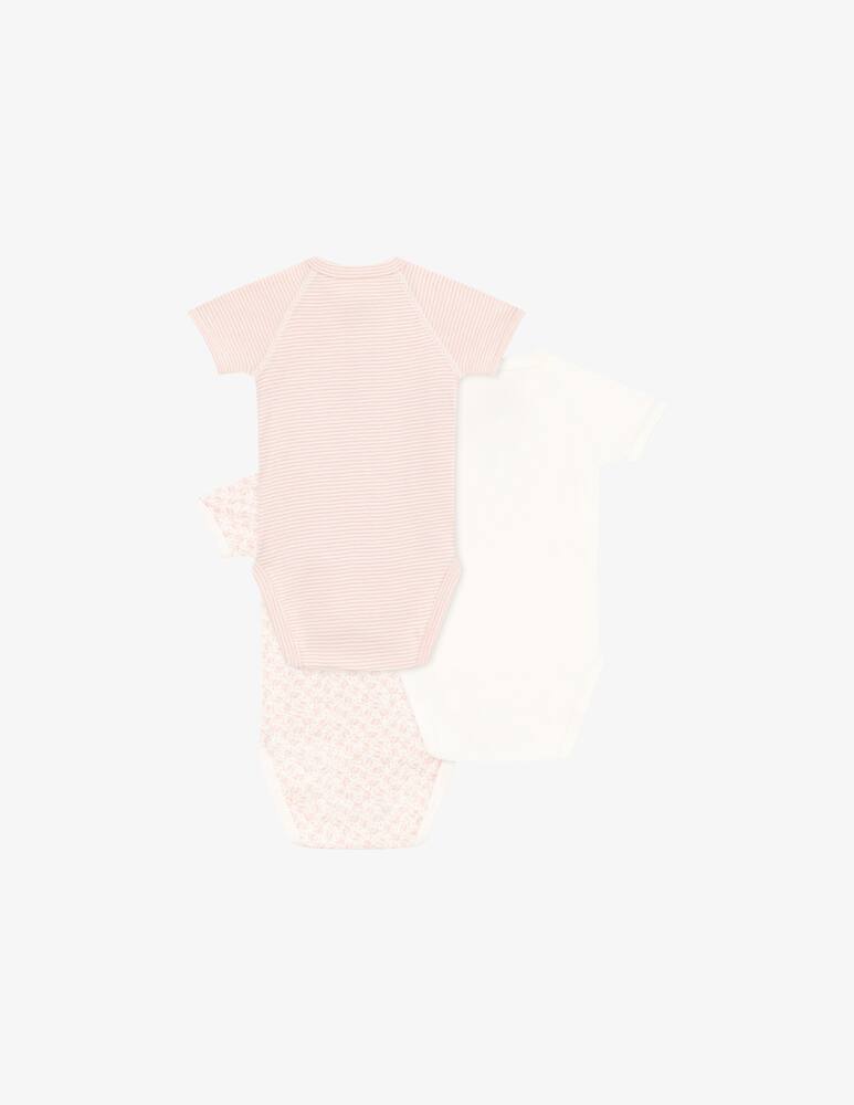 Petit Bateau 3 body nascita a manica corta - immagine 2 Petit Bateau 3 body nascita a manica corta - immagine 2