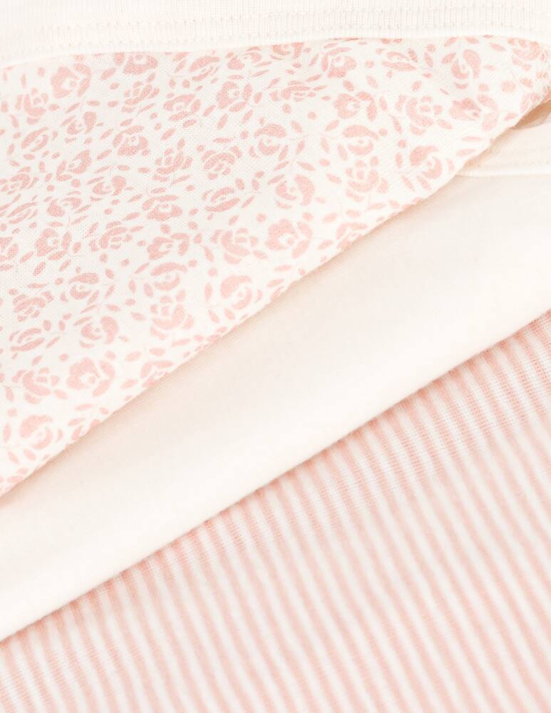 rinascente Petit Bateau 3 body nascita a manica corta