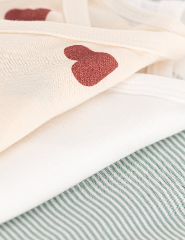 rinascente Petit Bateau 3 body nascita a manica corta