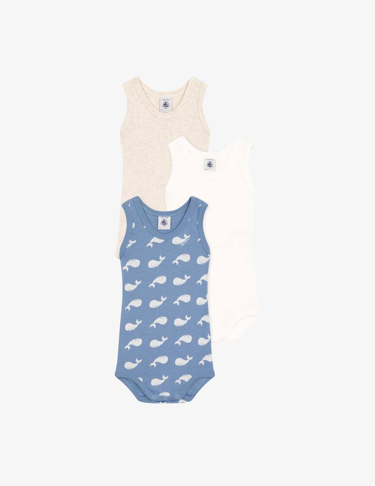 Petit Bateau Body senza maniche in cotone - immagine 1 Petit Bateau Body senza maniche in cotone - immagine 1
