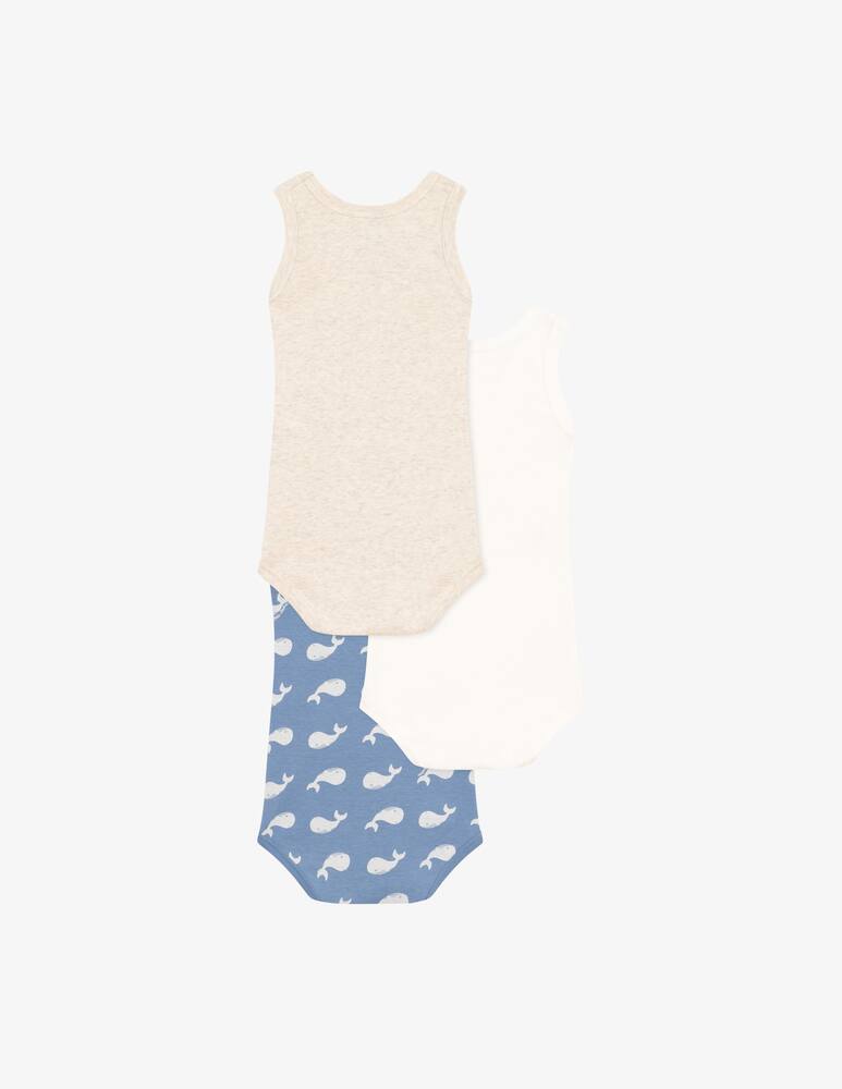 Petit Bateau Body senza maniche in cotone - immagine 2 Petit Bateau Body senza maniche in cotone - immagine 2