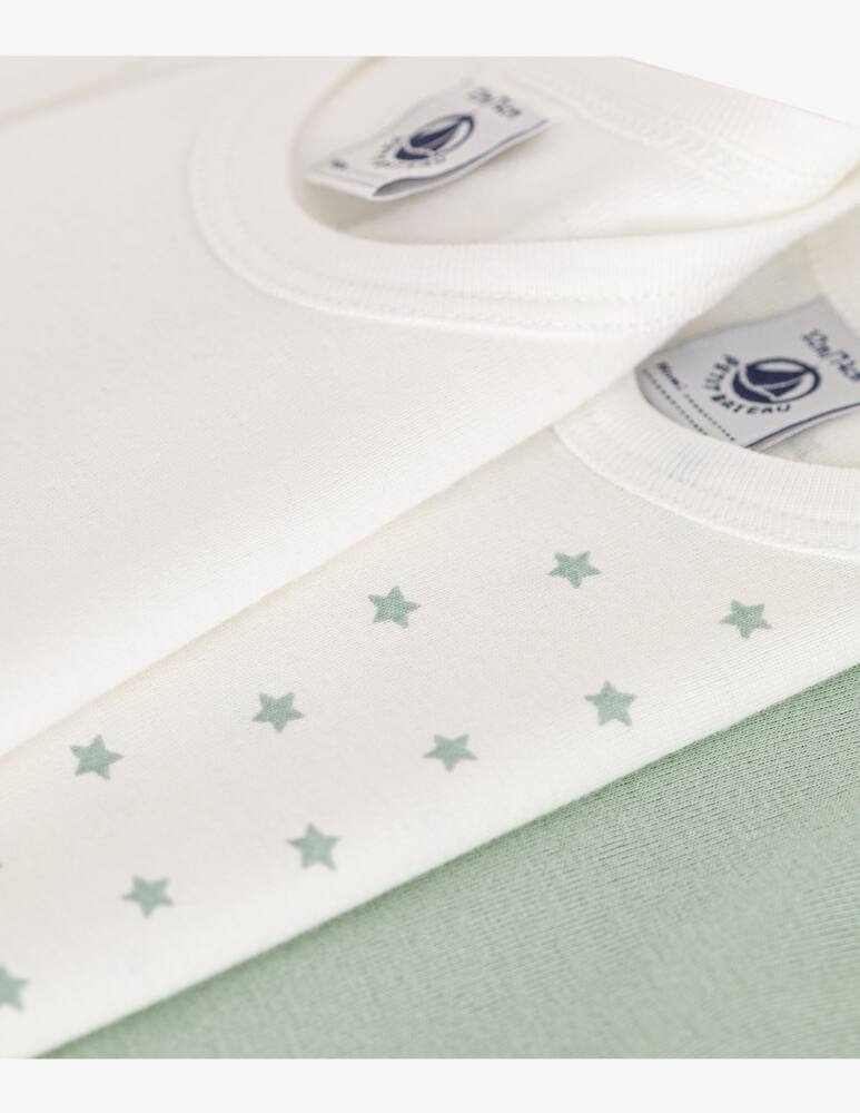 rinascente Petit Bateau Sleevees 3 bodysuit set