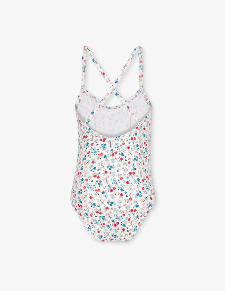 Petit Bateau Costume da bagno floreale - immagine 2