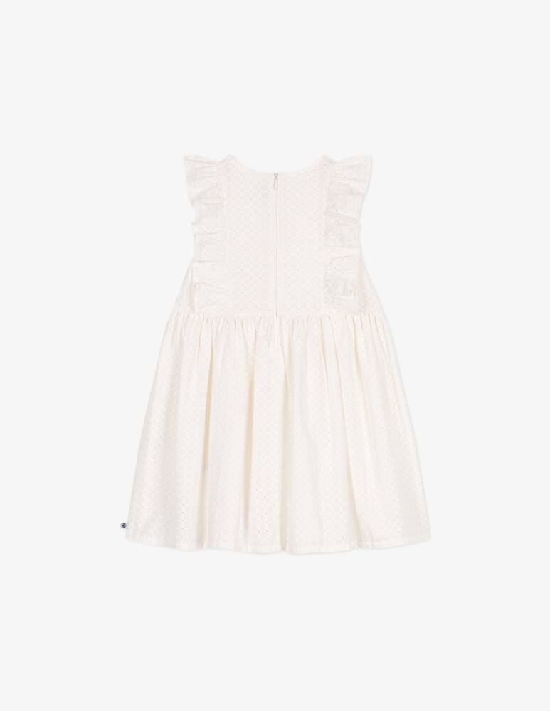 rinascente Petit Bateau Eyelet ruffle dress