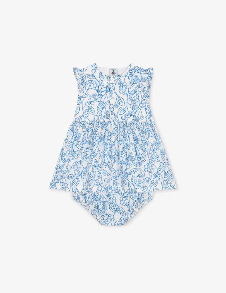 rinascente Petit Bateau Abito smanicato foglie