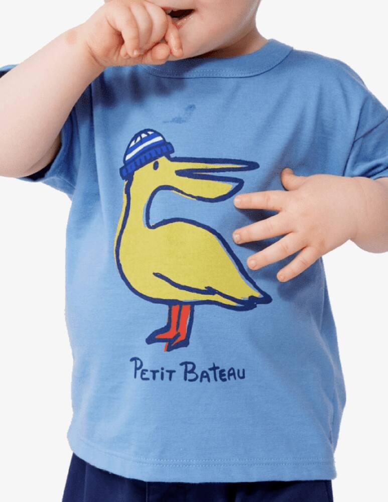 Petit Bateau T-shirt pellicano Petit Bateau - immagine 2 Petit Bateau T-shirt pellicano Petit Bateau - immagine 2