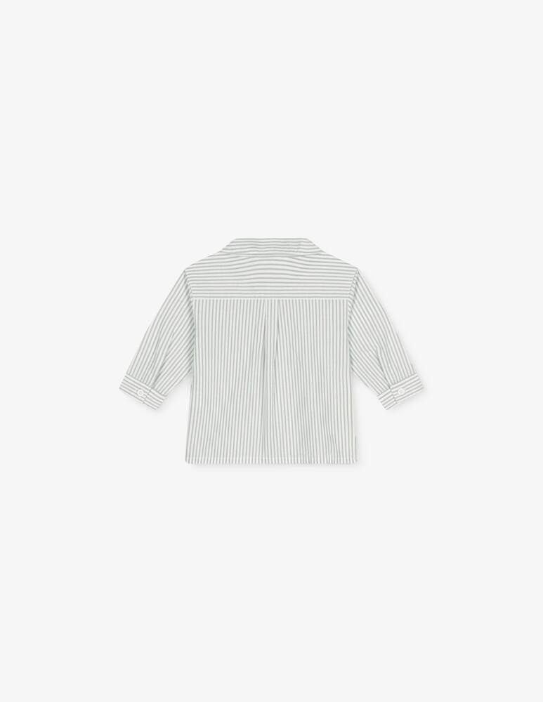 rinascente Petit Bateau Striped collar shirt