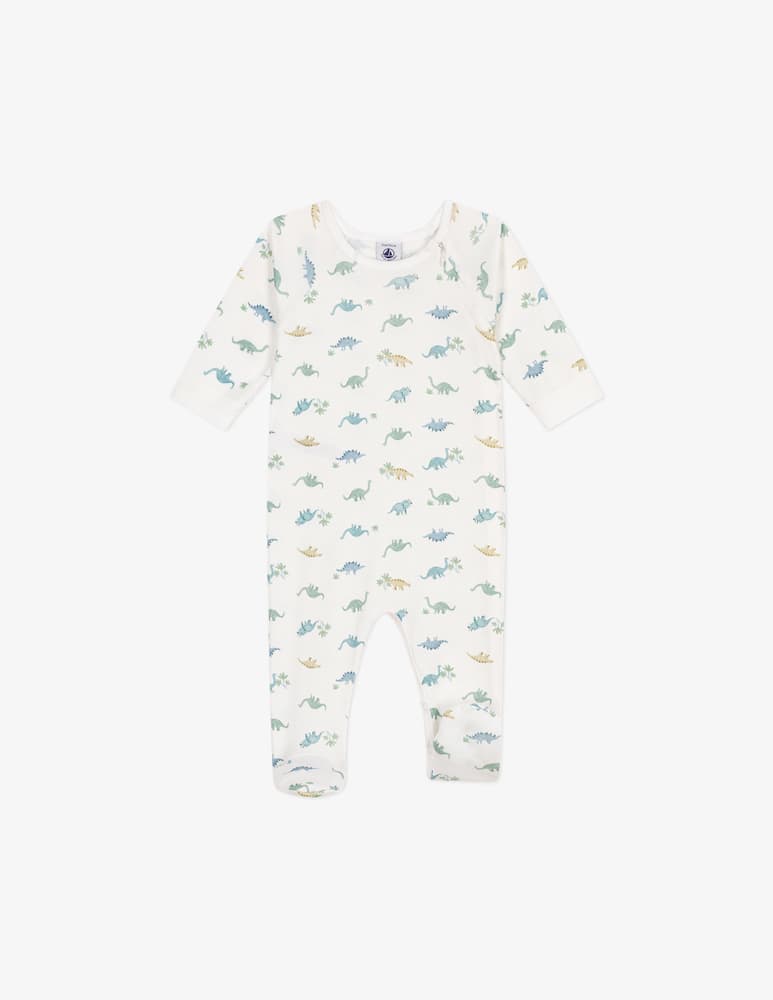 Petit Bateau Tutina stampa dinosauri - immagine 1 Petit Bateau Tutina stampa dinosauri - immagine 1