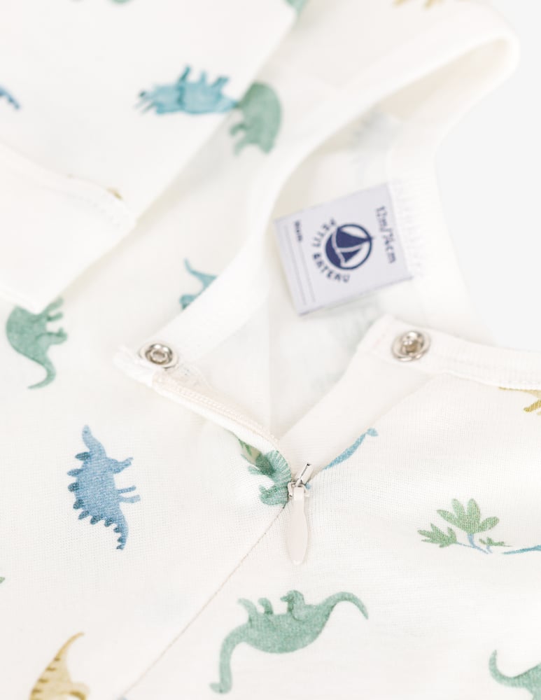 Petit Bateau Tutina stampa dinosauri - immagine 3 Petit Bateau Tutina stampa dinosauri - immagine 3