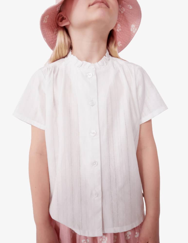 Petit Bateau Blusa con bottoni - immagine 2 Petit Bateau Blusa con bottoni - immagine 2