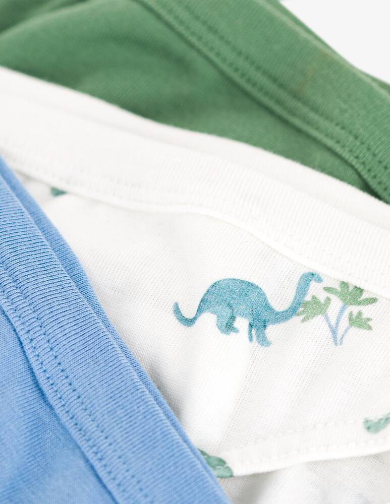 rinascente Petit Bateau Set di 3 slip dinosauro