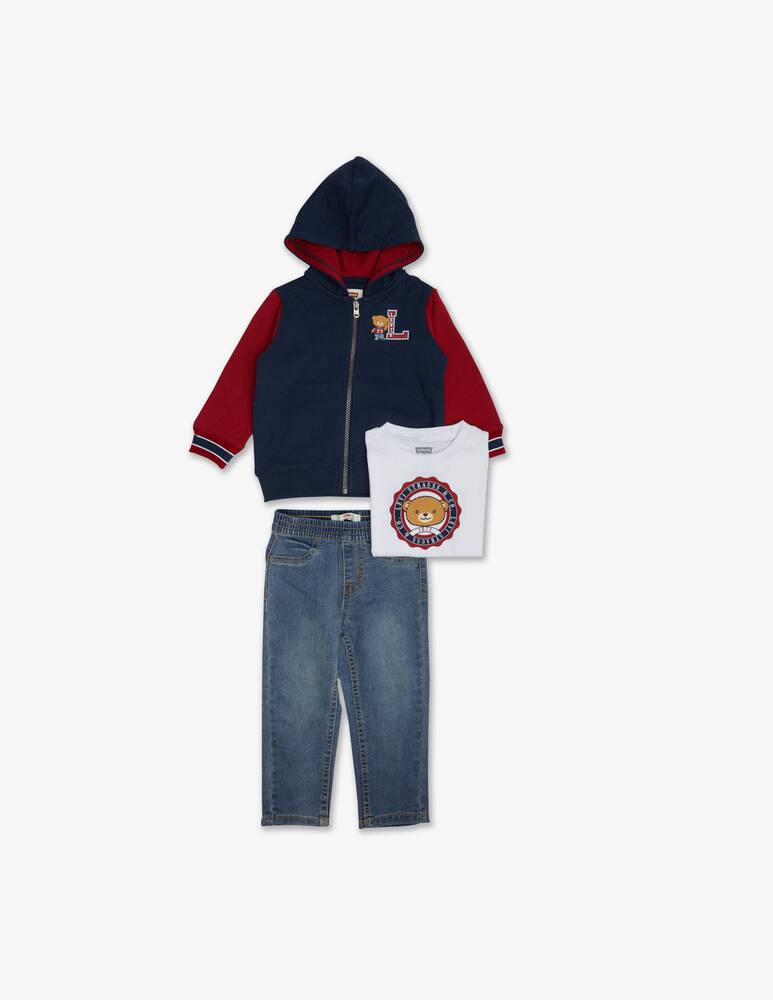 Levi's Denim hoodie and t-shirt set - picture 1 Levi's Denim hoodie and t-shirt set - picture 1