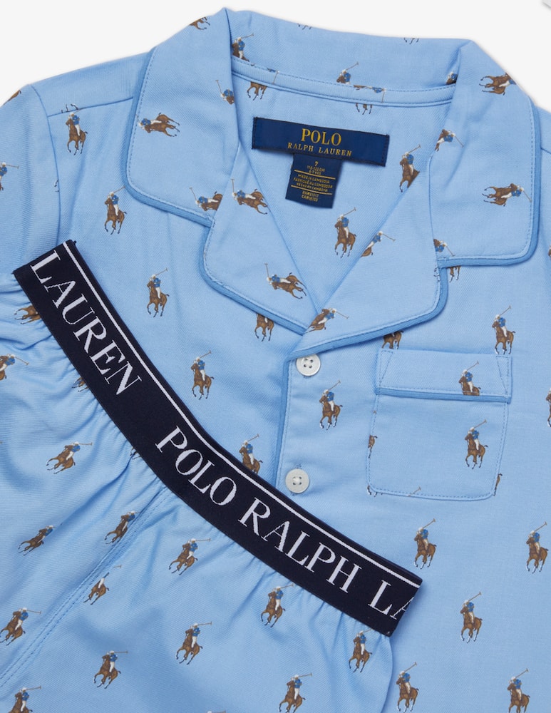 rinascente Polo Ralph Lauren Set with t-shirt and shorts