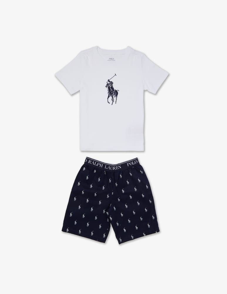 Polo Ralph Lauren Set with t-shirt and shorts - picture 1 Polo Ralph Lauren Set with t-shirt and shorts - picture 1