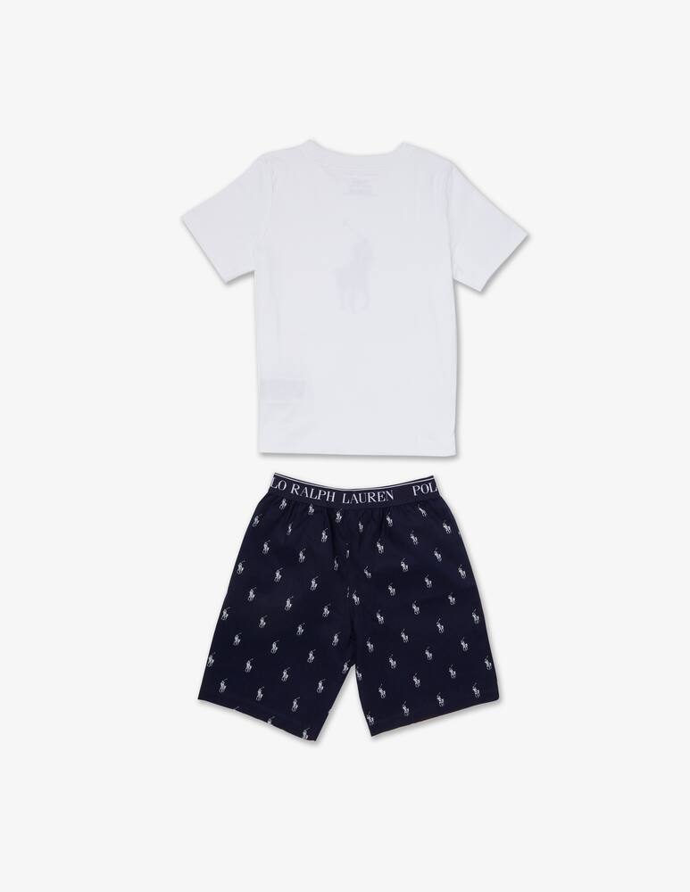 rinascente Polo Ralph Lauren Set with t-shirt and shorts
