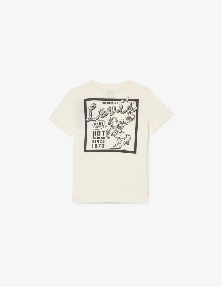 Levi's Tee cowboy delivering pizza - picture 2 Levi's Tee cowboy delivering pizza - picture 2