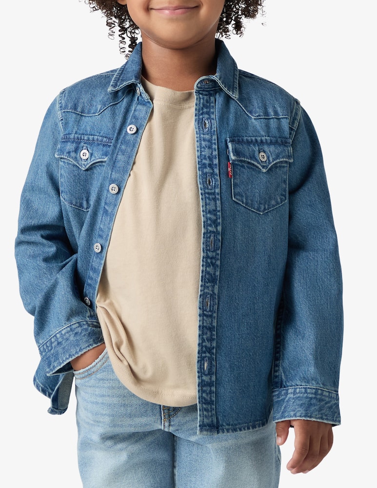 Levi's Camicia western in jeans - immagine 2