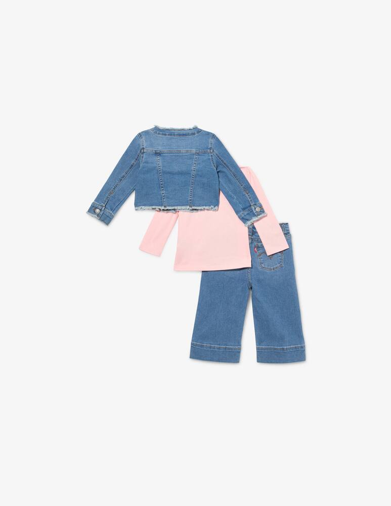 rinascente Levi's Denim jacket tee set