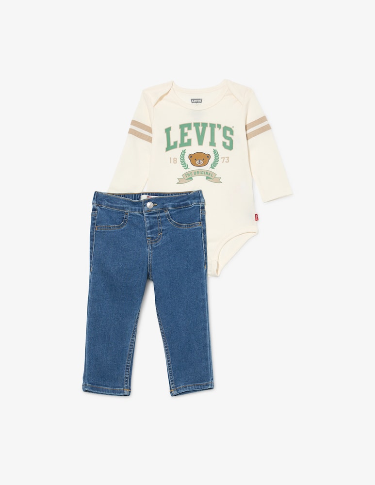 rinascente Levi's Football tee with jeans set