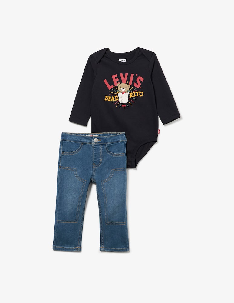 rinascente Levi's Bearrito denim set