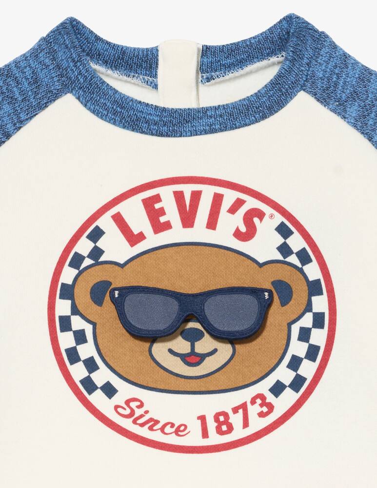 rinascente Levi's Levi's bear crew and denim set