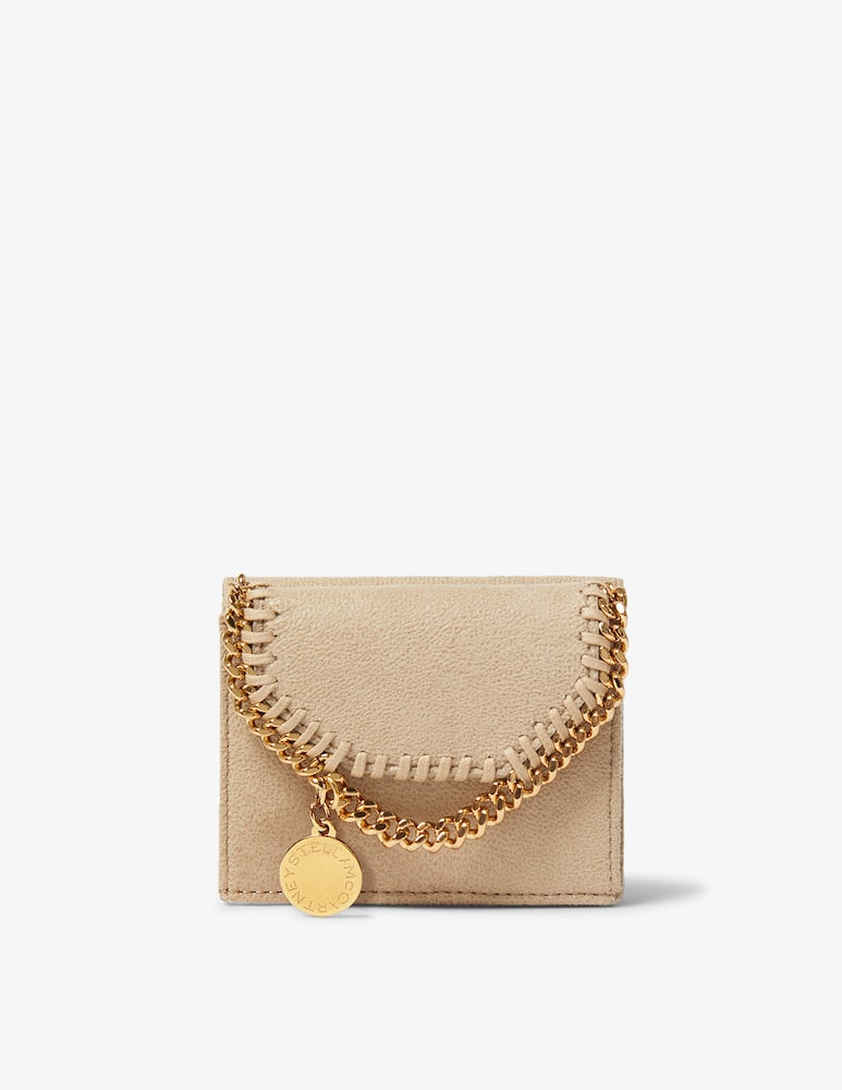 rinascente Stella McCartney Portafoglio Trifold Falabella con Catena