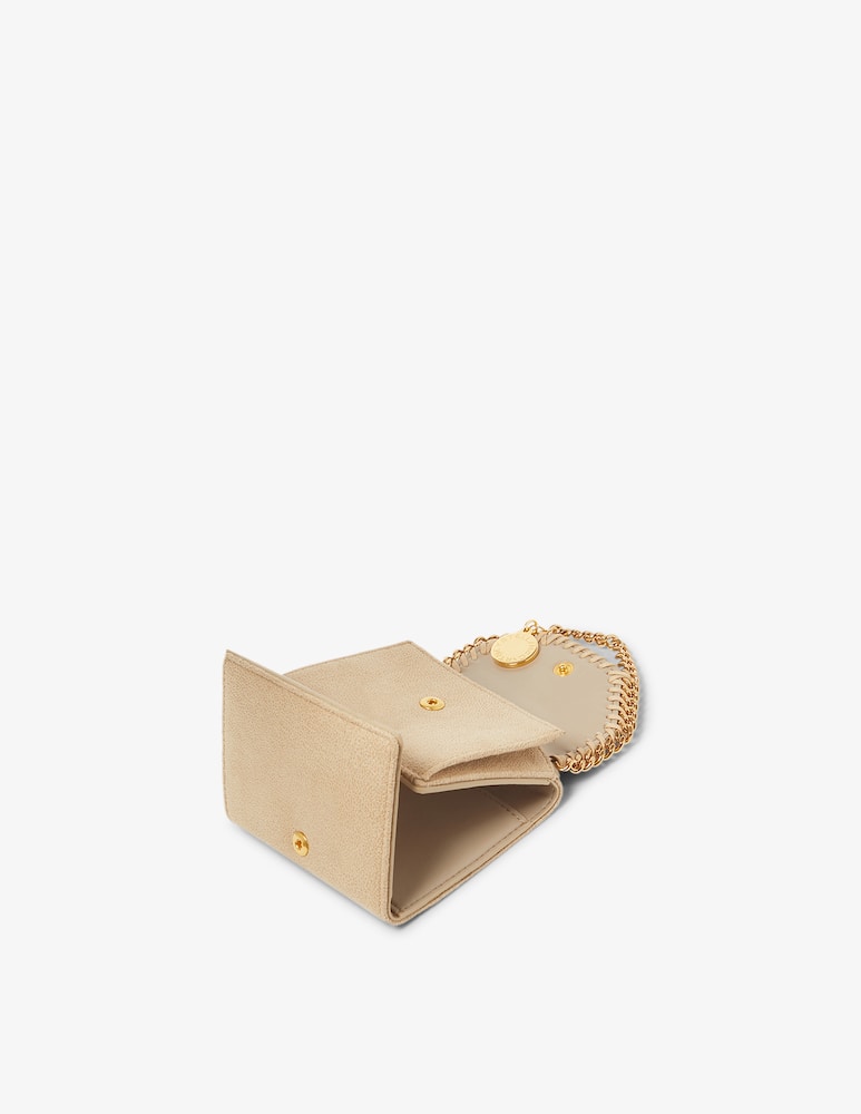 rinascente Stella McCartney Portafoglio Trifold Falabella con Catena