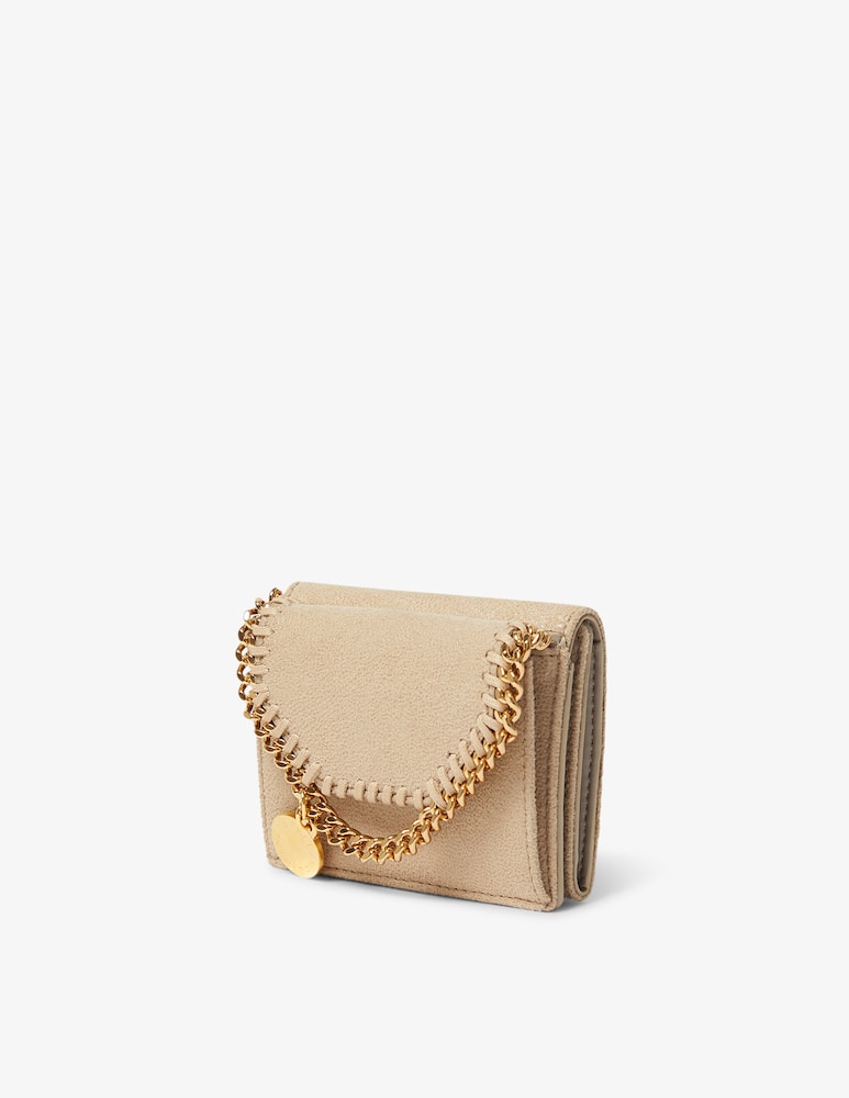rinascente Stella McCartney Portafoglio Trifold Falabella con Catena