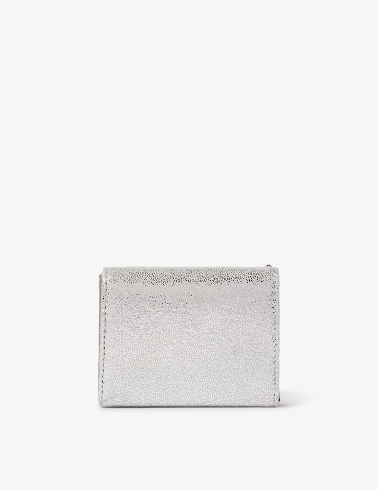 rinascente Stella McCartney Portafoglio Trifold Falabella con Catena