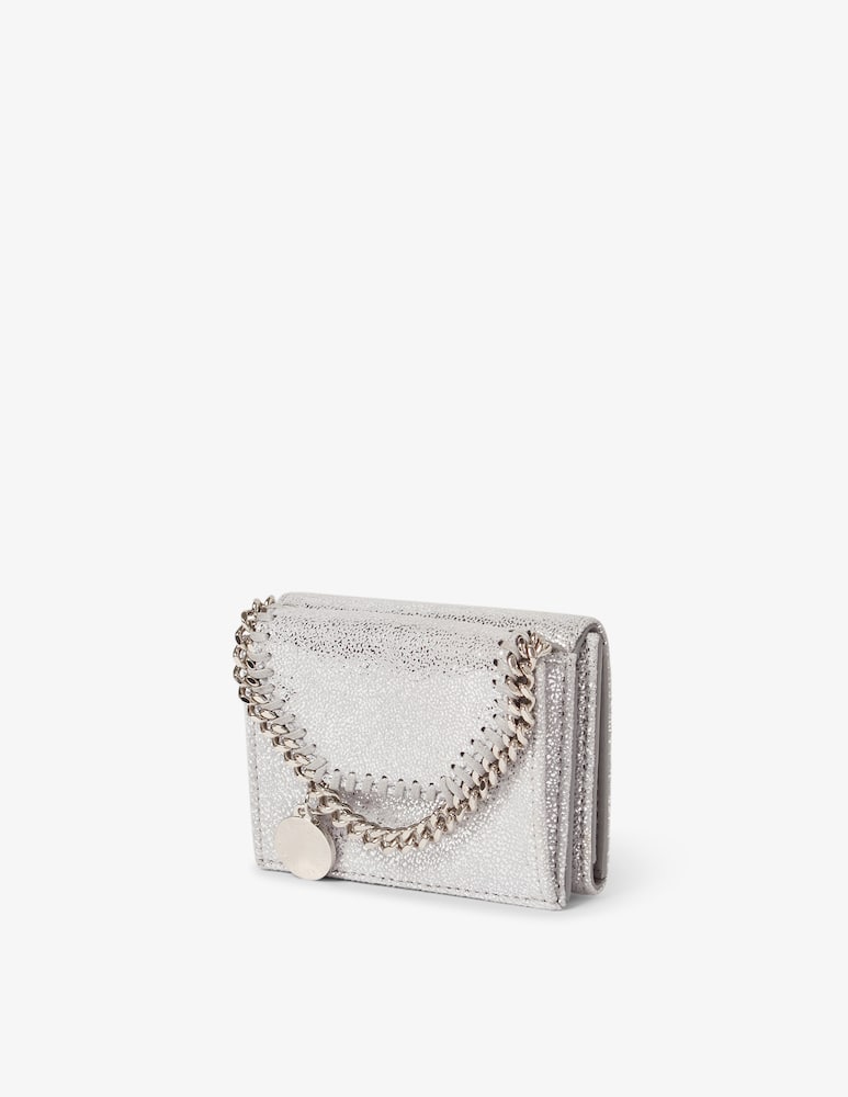 rinascente Stella McCartney Portafoglio Trifold Falabella con Catena