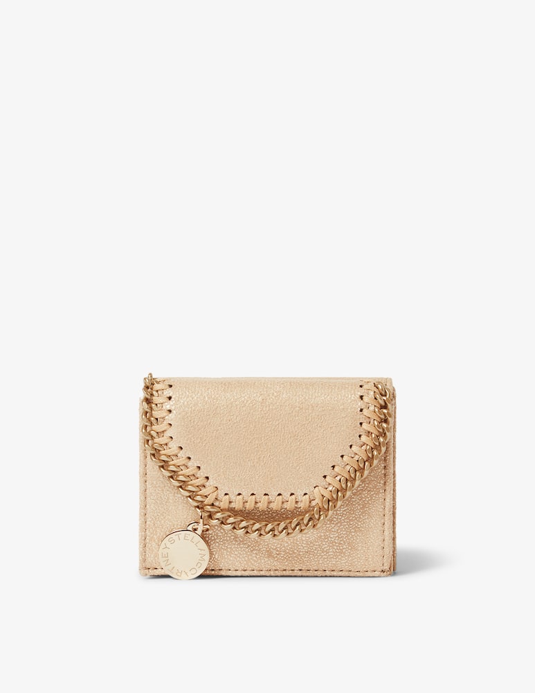 rinascente Stella McCartney Portafoglio Trifold Falabella con Catena