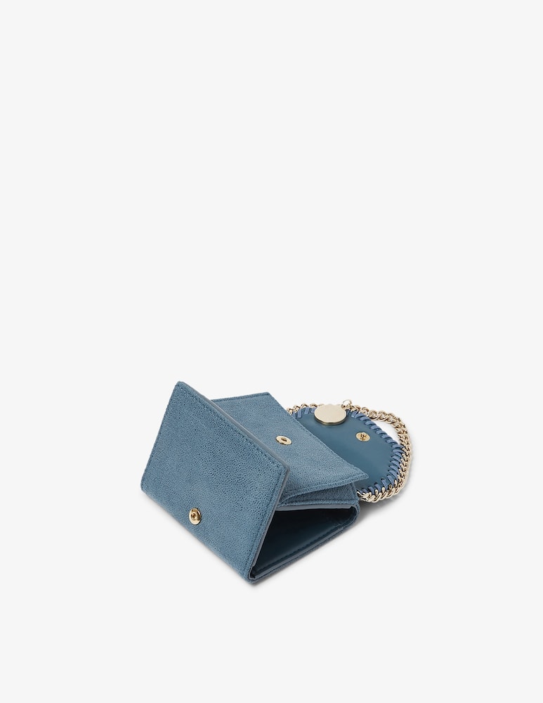 rinascente Stella McCartney Portafoglio Trifold Falabella con Catena