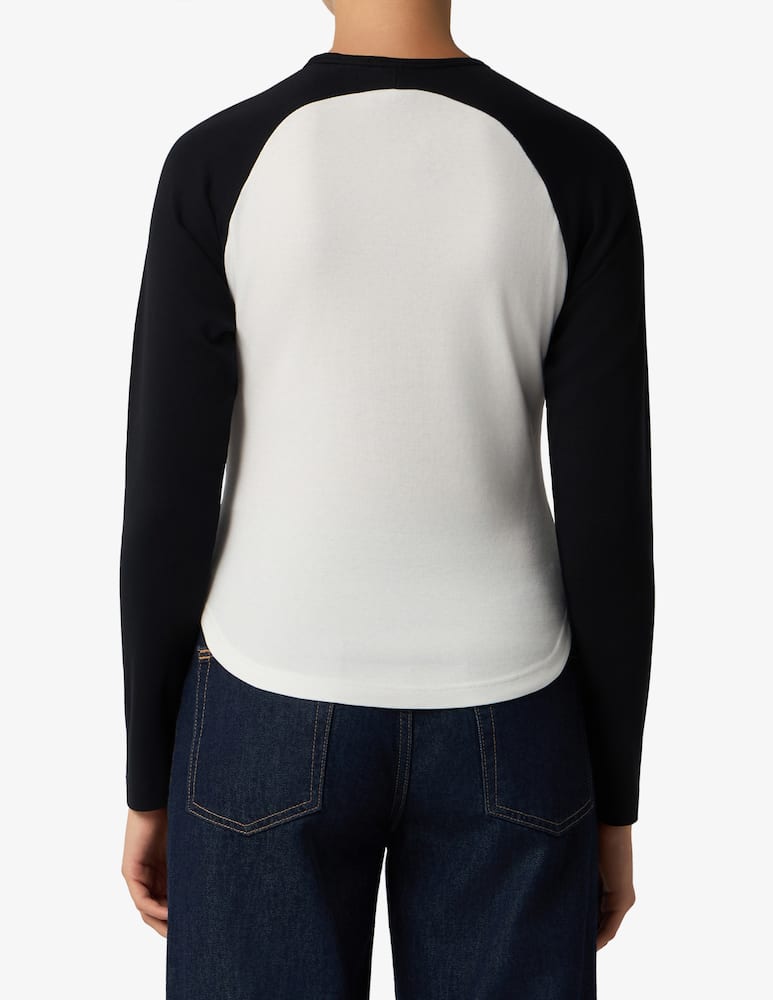 Courrèges Circle contrast long sleeved t-shirt - picture 3 Courrèges Circle contrast long sleeved t-shirt - picture 3