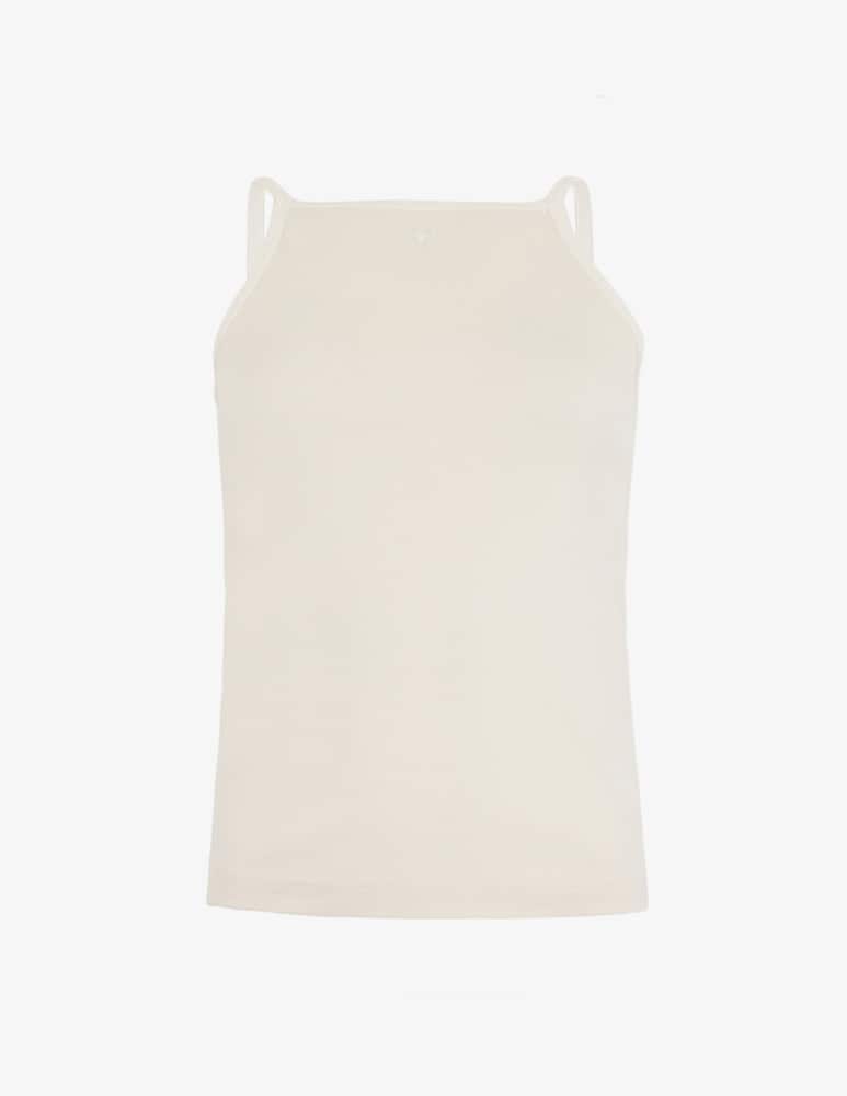 rinascente Courrèges Canotta a contrasto