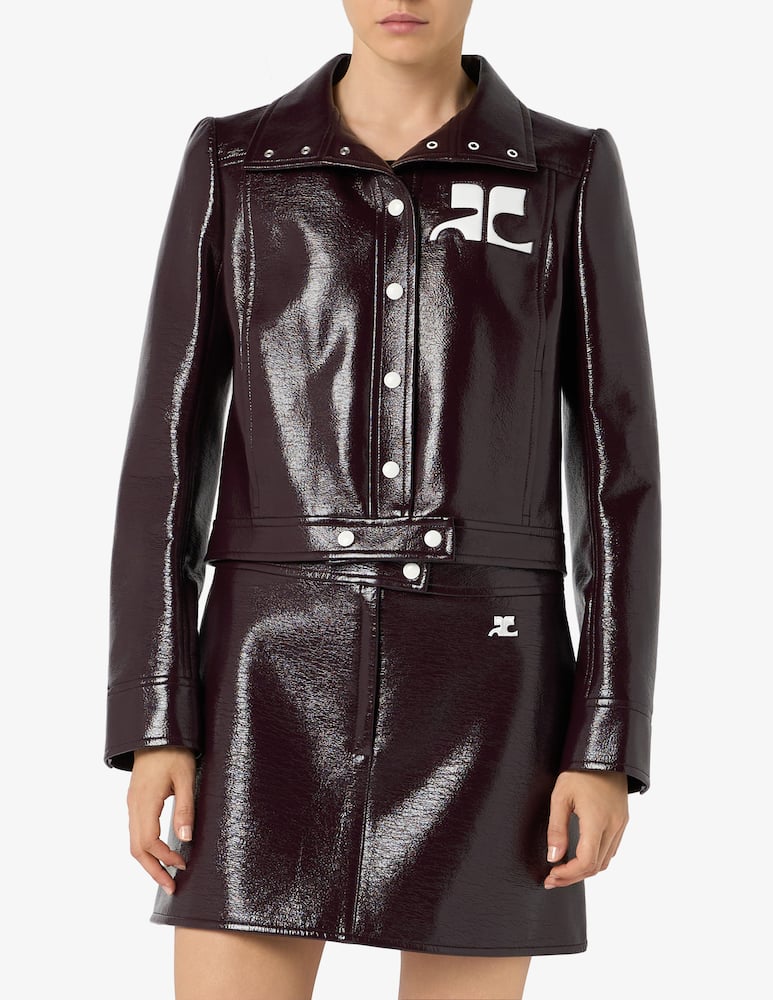 rinascente Courrèges Vinyl logo jacket reedition