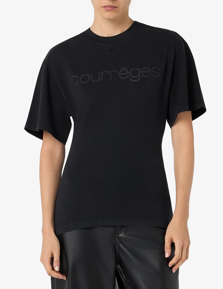 rinascente Courrèges Logo print t-shirt