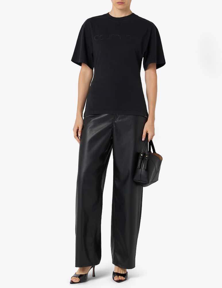 rinascente Courrèges Logo print t-shirt