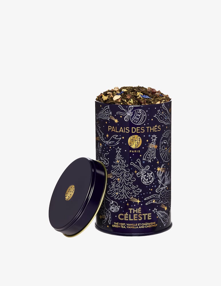 Palais des Thés 110g Metal Tin of Organic Celeste Tea - picture 1 Palais des Thés 110g Metal Tin of Organic Celeste Tea - picture 1
