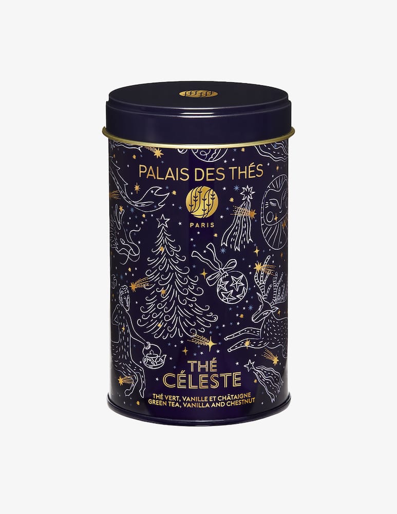 Palais des Thés 110g Metal Tin of Organic Celeste Tea - picture 2 Palais des Thés 110g Metal Tin of Organic Celeste Tea - picture 2